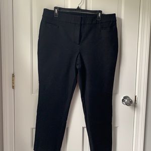 Ann Taylor Factory Black ankle pant, sz 14